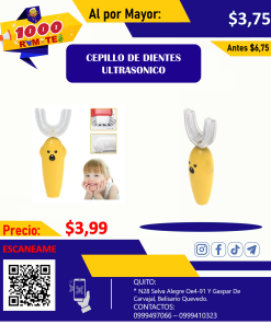 CEPILLO DE DIENTES ULTRASONICO