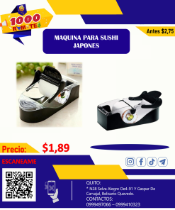MAQUINA PARA SUSHI JAPONES