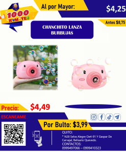 CHANCHITO LANZA BURBUJAS