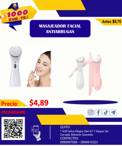 MASAJEADOR FACIAL ANTIARRUGAS