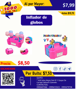 Inflador De Globos