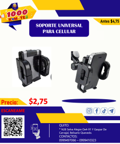 SOPORTE UNIVERSAL PARA CELULAR