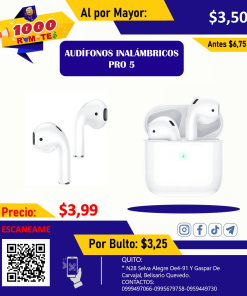 AUDÍFONOS PRO 5
