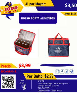 BOLSO PORTA ALIMENTOS