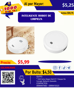 ASPIRADORA ROBOT CON TRAPEADOR