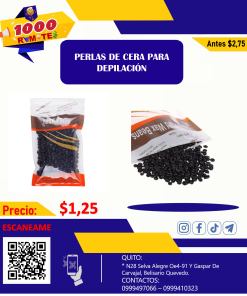 PERLAS DE CERA PARA DEPILACIÓN