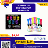 PULSERAS LED PERFECTAS PARA FIESTA NEÓN