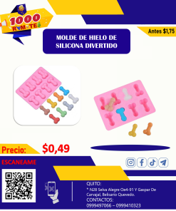 MOLDES DIVERTIDOS PARA HIELO
