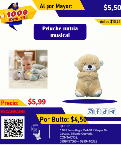 PELUCHE NUTRIA SENSORIAL ANTIESTRES