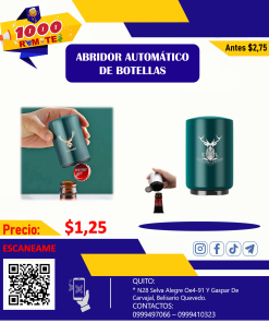 BRIDOR DE BOTELLAS CON RESORTE