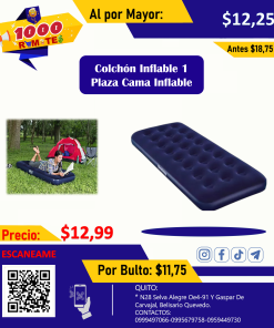 Colchón inflable 1 plaza