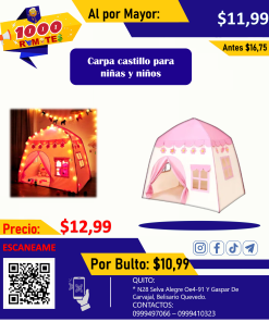 Carpa castilla para niñas y niños