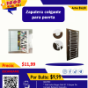ZAPATERA PLEGABLE DE PUERTA ANTI POLVO