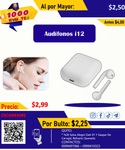 Audífonos Inalámbricos I12