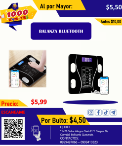 BALANZA PERSONAL DIGITAL INTELIGENTE