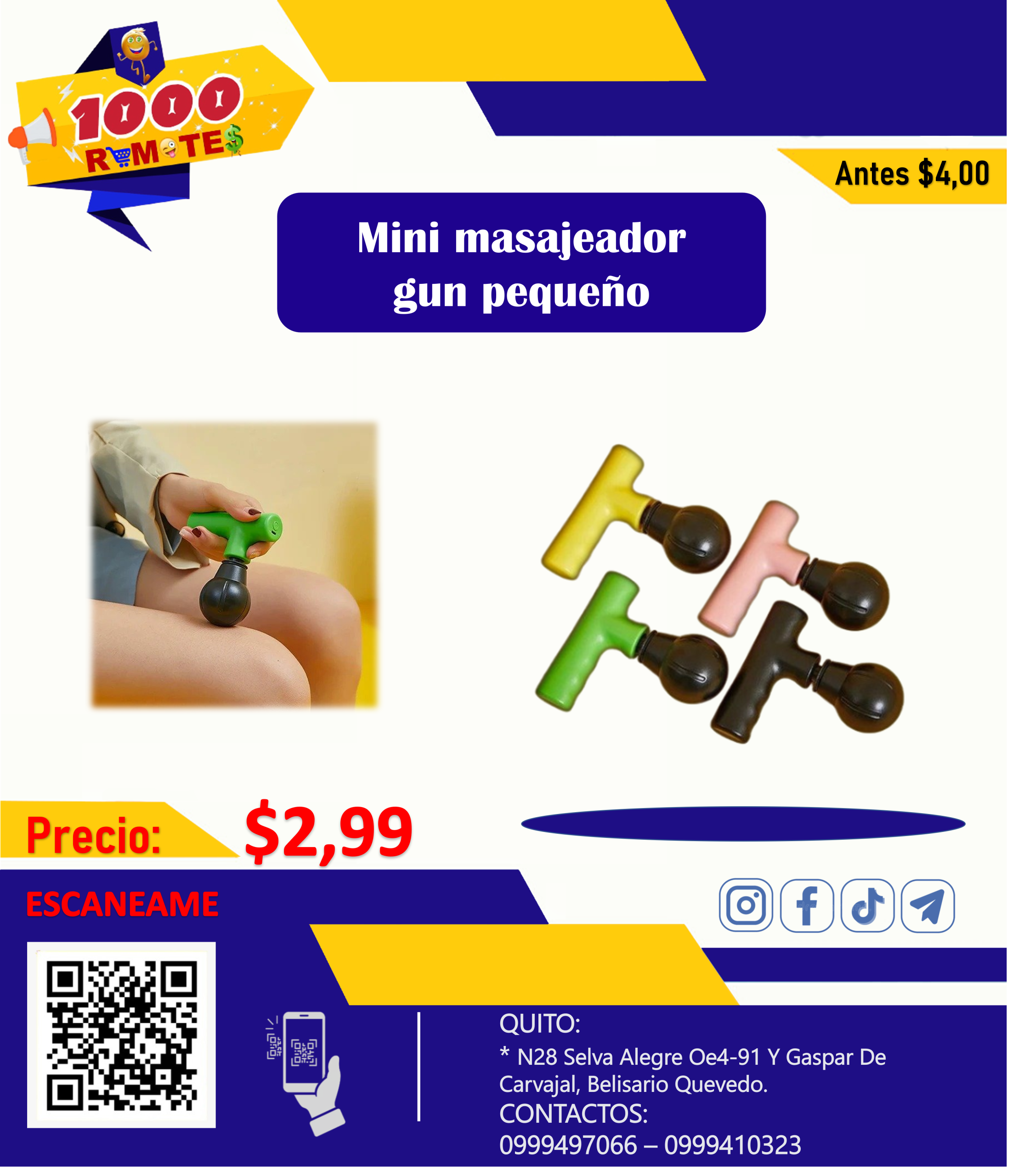 Mini masajeador gn pequeño