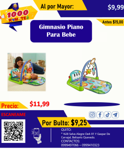 Gimnasio piano para bebe
