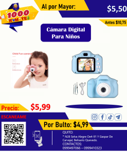 CAMARA DIGITAL DE FOTOS PARA NIÑOS Y NIÑAS