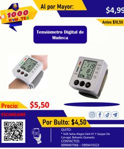 TENSIOMETRO PARA MUÑECA