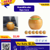 Humidificador De Madera Tipo Coco