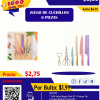 SET DE CUCHILLOS PASTEL