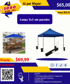 Carpa 3x3 Impermeable