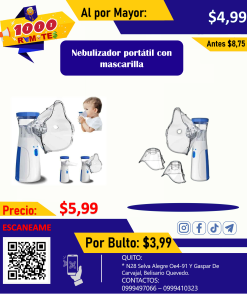 Nebulizador eléctrico portátil