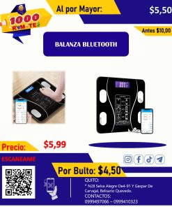 Balanza bluetooth