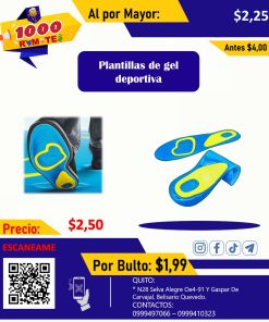 Plantilla de gel