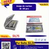 JUEGO DE RACHA DE 40 PCS