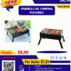 PARILLA PLEGABLE