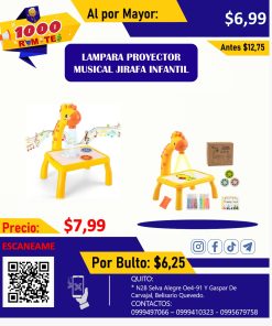 MESA PROYECTOR PARA NIÑOS