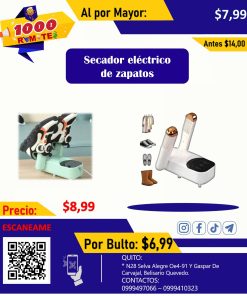 SECADOR DE ZAPATOS ELECTRICO CALENTADOR