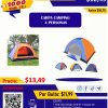 CARPA PARA 4 PERSONAS