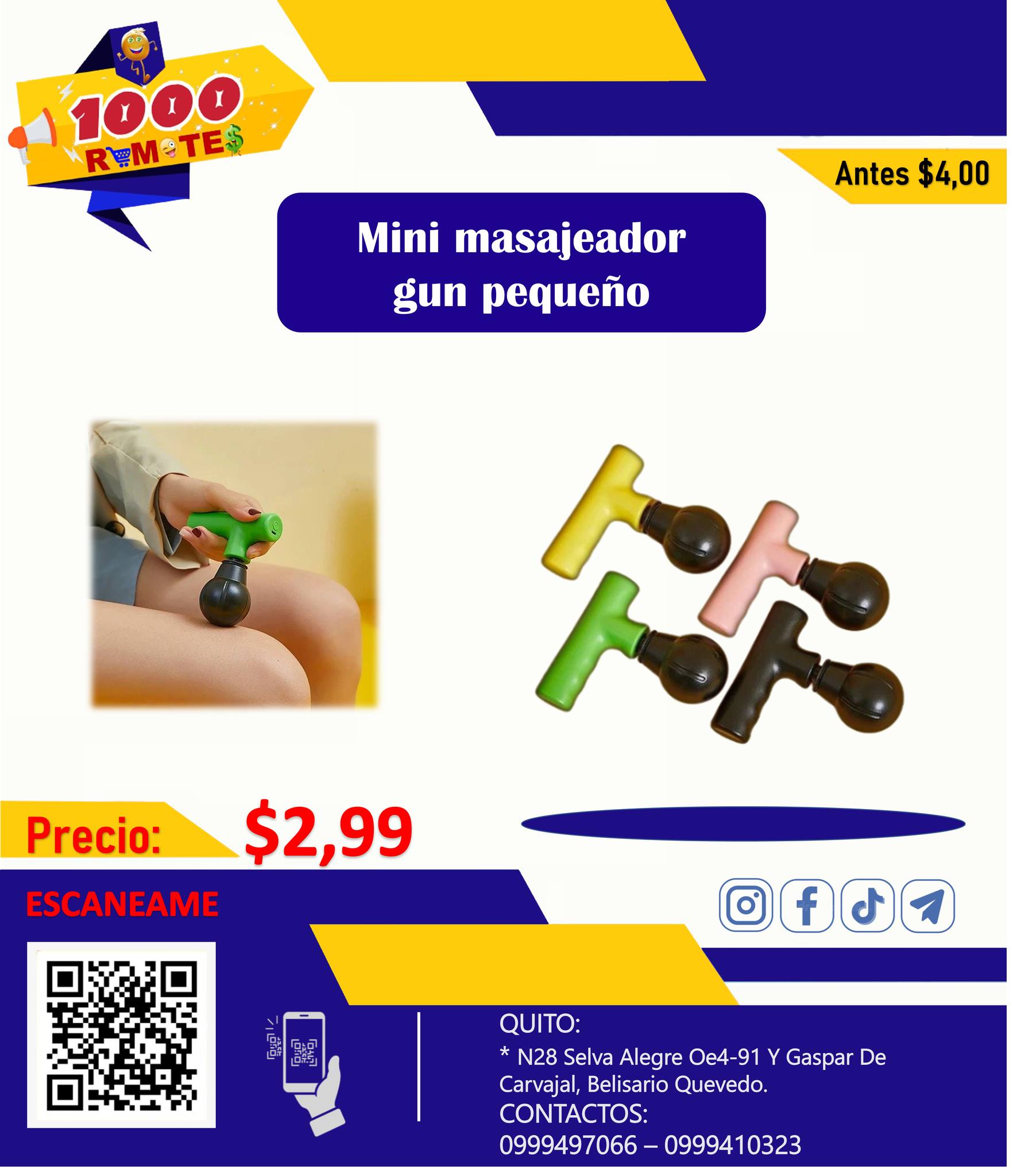 Mini masajeador gn pequeño