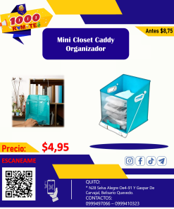 Mini Armario Portátil – ¡Liquidación Total!