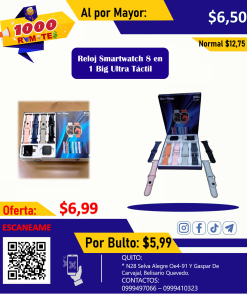 RELOJ DIGITAL 8 EN 1