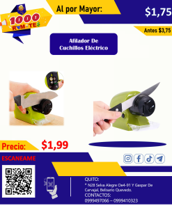 Afilador de Cuchillos Rápido y Seguro