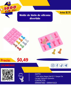 Moldes de Hielo con Diseños Únicos