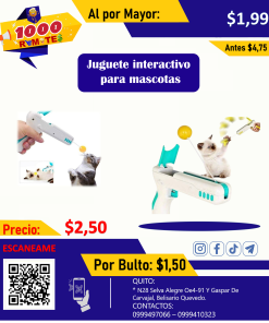 JUEGO INTERACTIVO AUTOMÁTICO PARA MASCOTAS