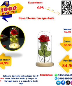 Rosa Eterna Encapsulada De Oferta
