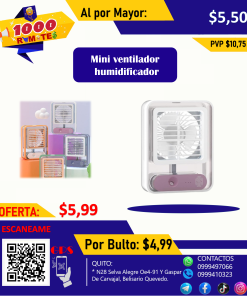 Ventilador Humidificador De Escritorio De Promoción