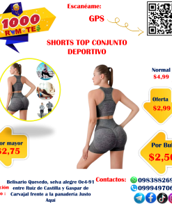 SHORTS CONJUNTO DEPORTIVO