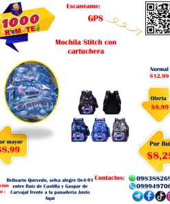 MOCHIla STITCH CON CARTUCHERA