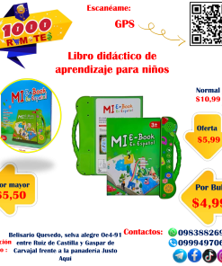 LIBRO DIDÁCTICO DE APRENDIZAJE PARA NIÑOS