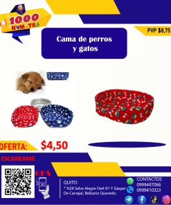 CAMA DE PERRO Y GATOS