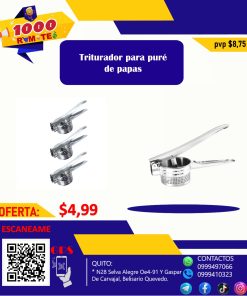TRITURADOR DE PAPAS