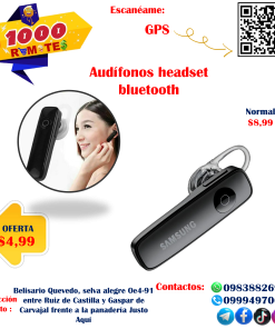 Audifonos headset bluetooth