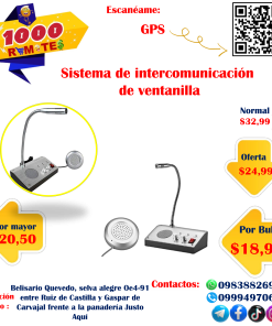 INTERCOMUNICADOR DE VENTANA