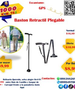 Bastón Retráctil Plegable